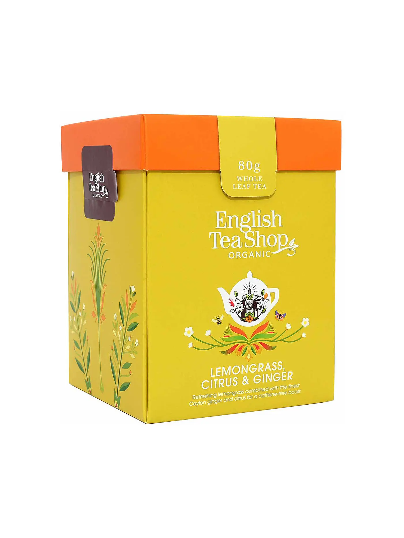 ENGLISH TEA SHOP | Teemischung Bio Lemongras, Ingwer und Zitrus 80g | 